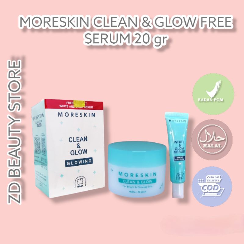 Moreskin Clean and Glow (20 gr) free serum