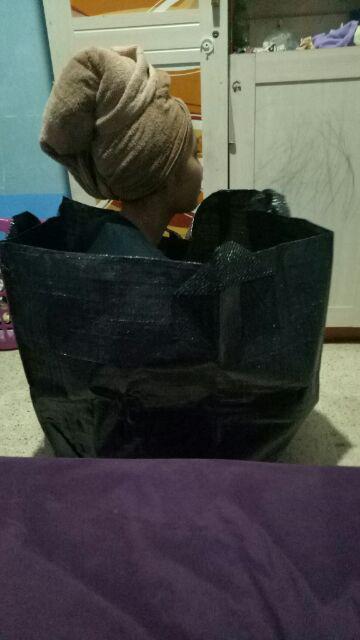 Planter Bag 200 Liter (pet) Hitam , Diameter 65cm Tinggi 60cm