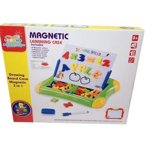 

MAGNETIC LEARNING CASE QJ5580 - MAINAN PAPAN TULIS MAGNET