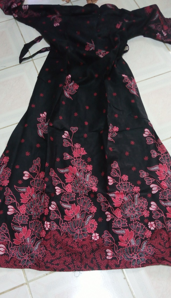 Maura Couple - Sania Ruffle Batik Couple Ori Ndoro Jowi Garansi