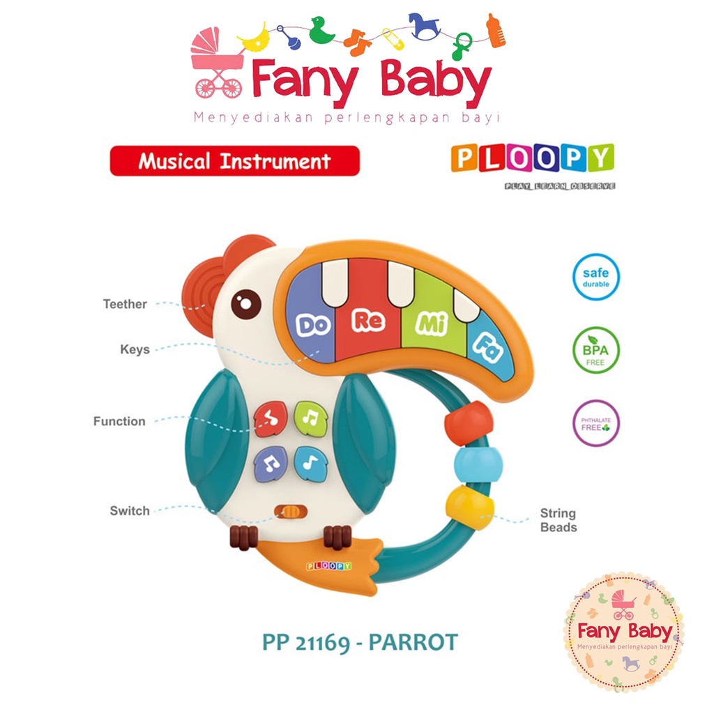 PLOOPY MUSICAL INSTRUMENT 18M+