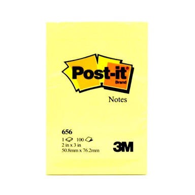 

Post It / Sticky Notes 3M 656 Kuning