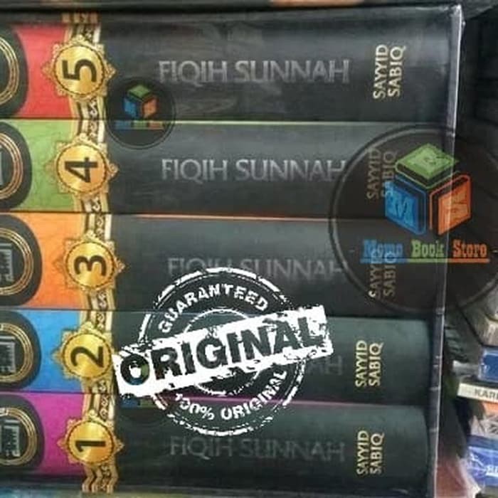 Best seller - Buku Fiqih Sunnah ( 5 Jilid + BOX ) By Sayyid Sabiq