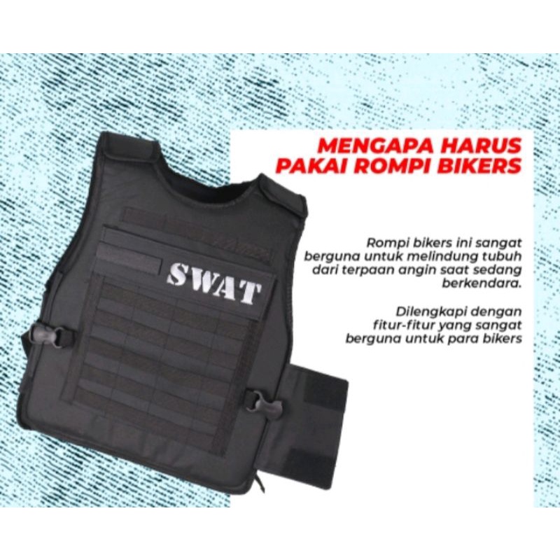 Rompi motor/Rompi pelindung dada/Rompi angin tactical