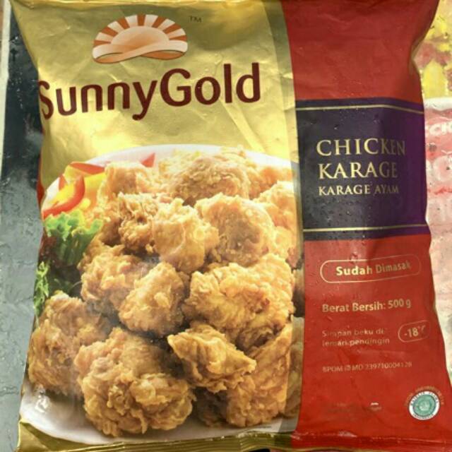 

Sunny Gold Chicken Karage 500gr