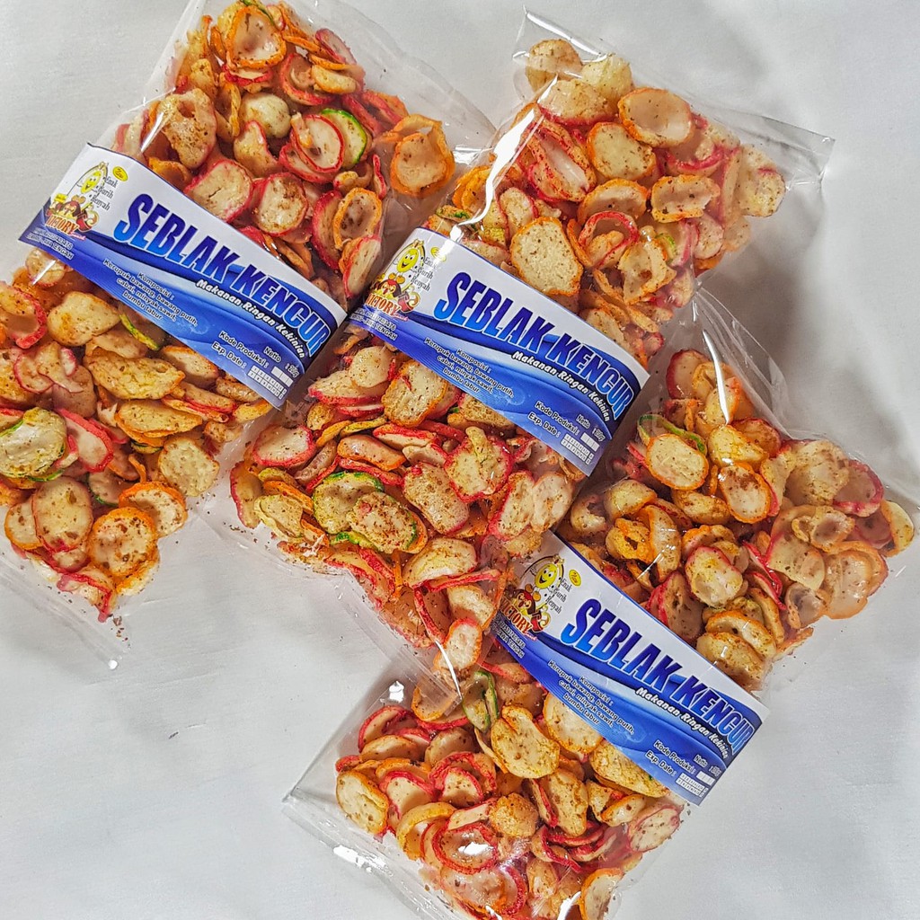 

Victory Snack - Camilan Seblak Kencur spesial murah pedas isi 200 gr