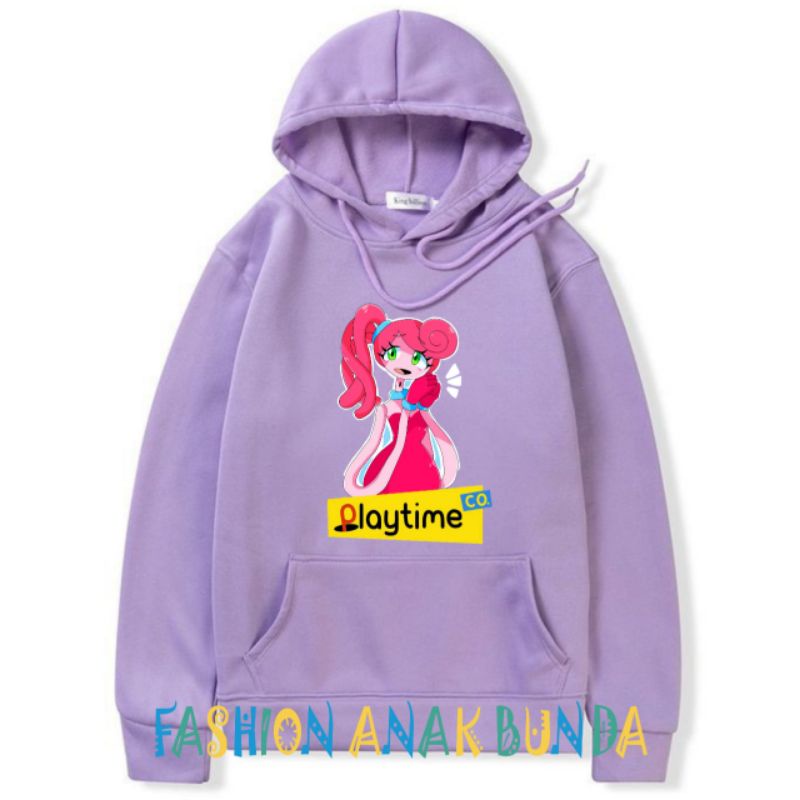 JAKET HOODIE ANAK MOMMY LONG LEGS POPPY PLAYTIME TERBARU BAHAN TEBAL