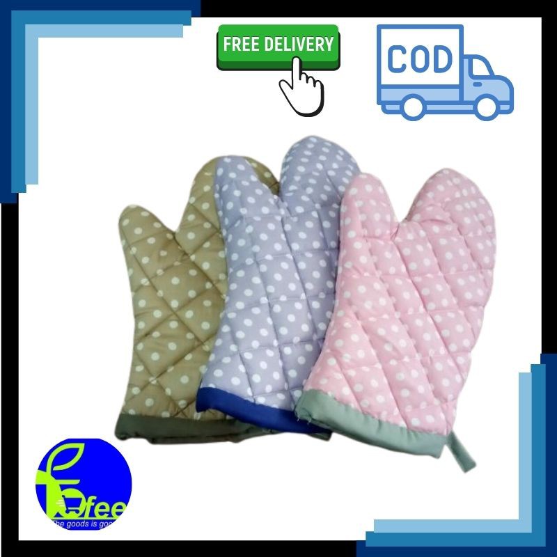 [LOCAL] - SARUNG OVEN Sarung Tangan Anti Panas Motif Sarung Tangan Masak Kitchen Gloves