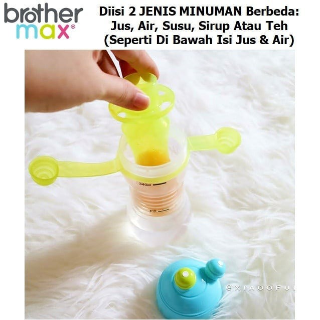 Brother Max 2-in-1 Drinks Cooler Sports Bottle Botol Minum Anak