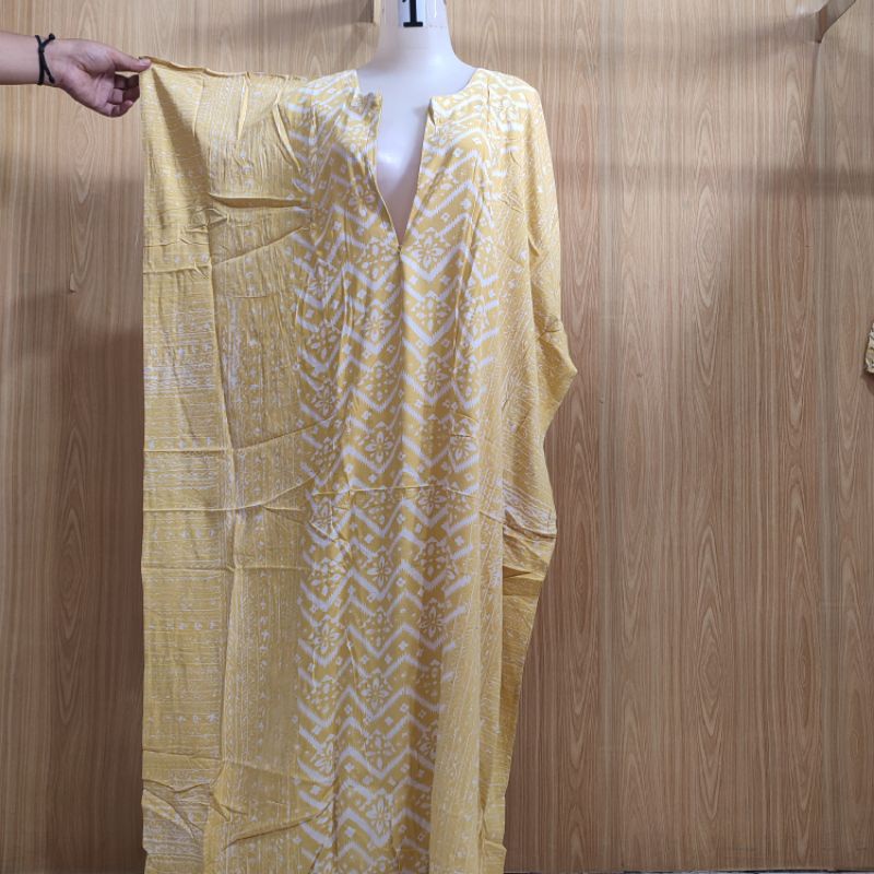 Batik Mahoni by Huza model Longdres Kalong Resleting, daster lowo panjang, busui, daster cantik keki