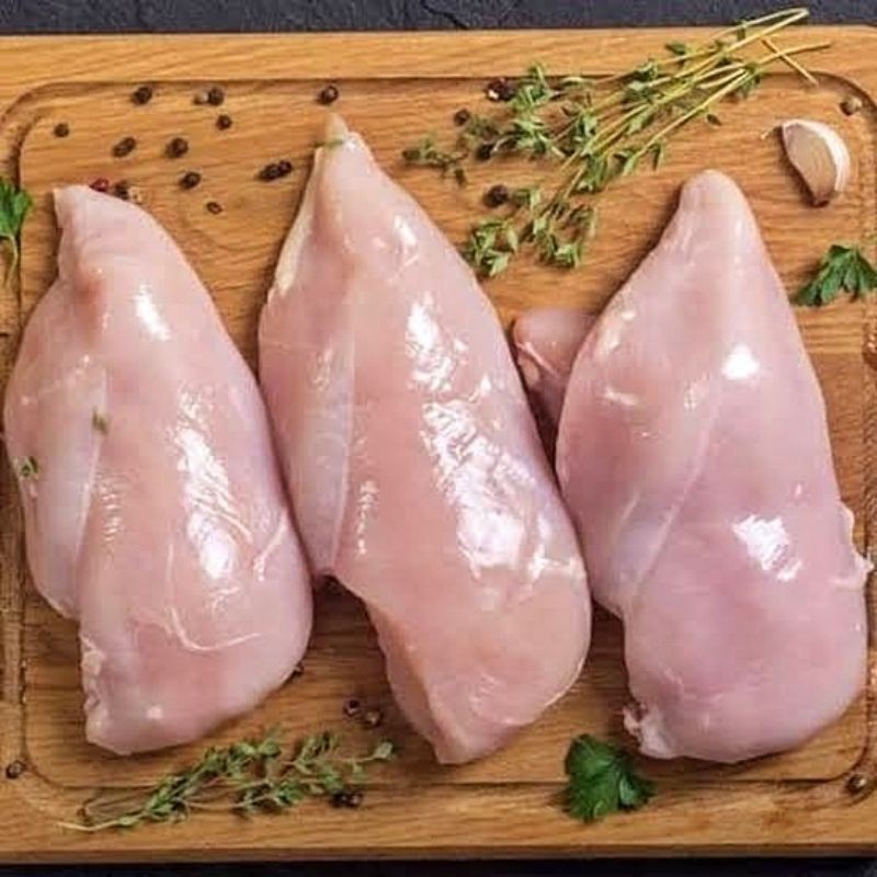 

Dada Ayam Boneless (Tanpa Tulang) 1kg Frozen Food
