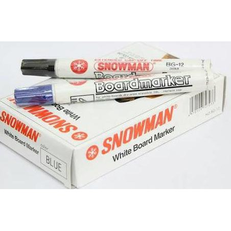 

Pengiriman Cepat Spidol whiteboard/papan tulis snowman dapat dihapus PROMO