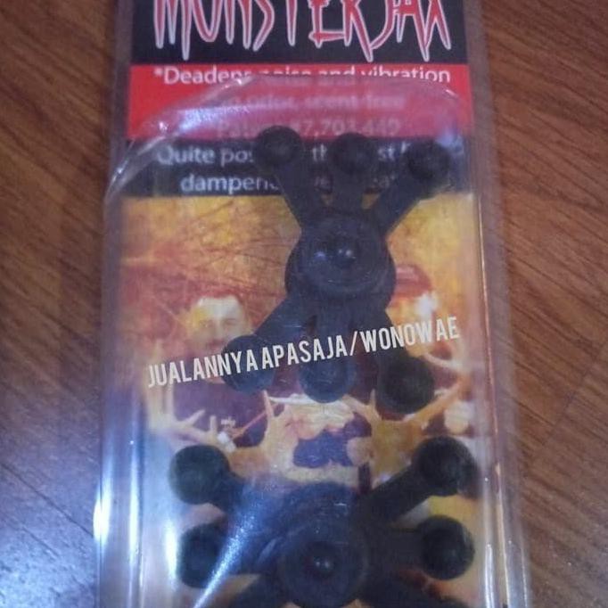 Bowjax Monsterjax Solid Limb Dampener - damper bukan Limbs Saver - Hitam