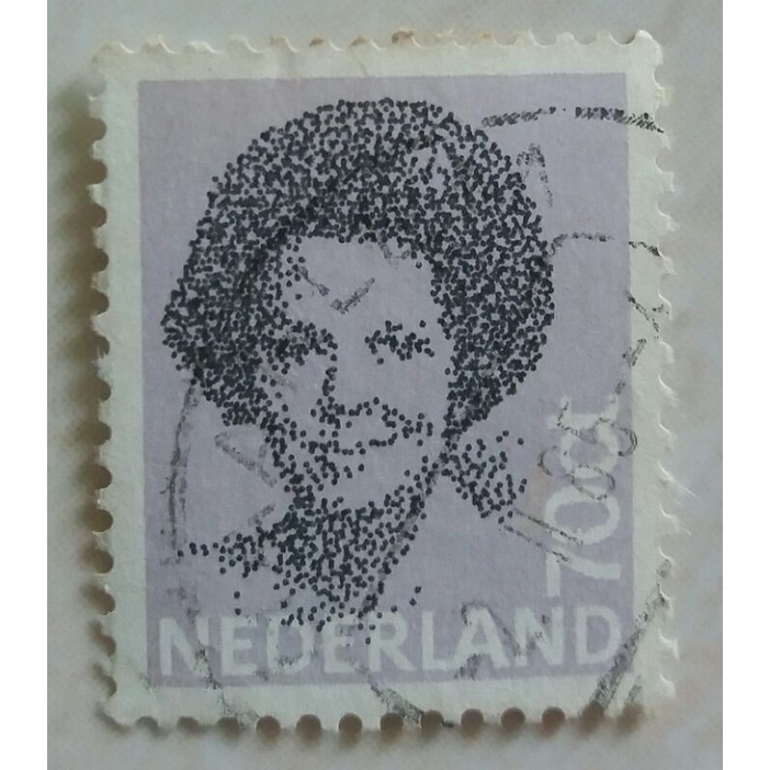 

(AA) Perangko Belanda 1982 Queen Beatrix - 1981-1990 - Type 'Struycken' 70ct Used