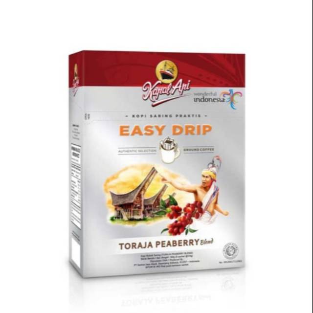 

Kapal Api Easy Drip Toraja Peaberry Blend