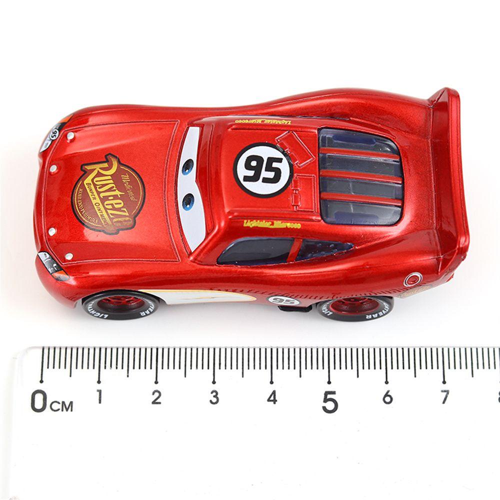 3 Mainan Mobil Diecast Lightning McQueen Bahan Metal Alloy Skala 1: 55