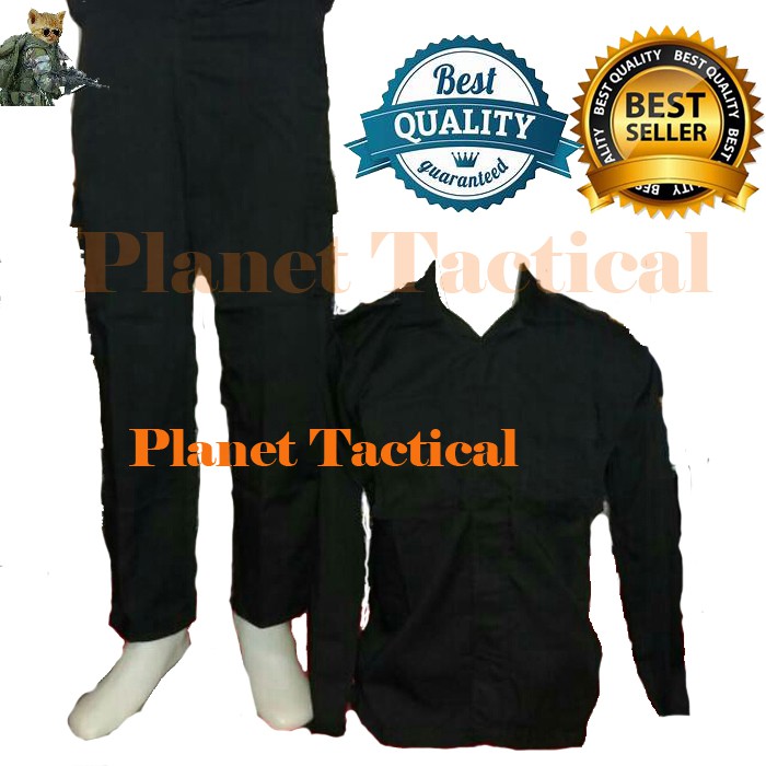 Seragam PDL Security Baju Security Hitam GROSIR