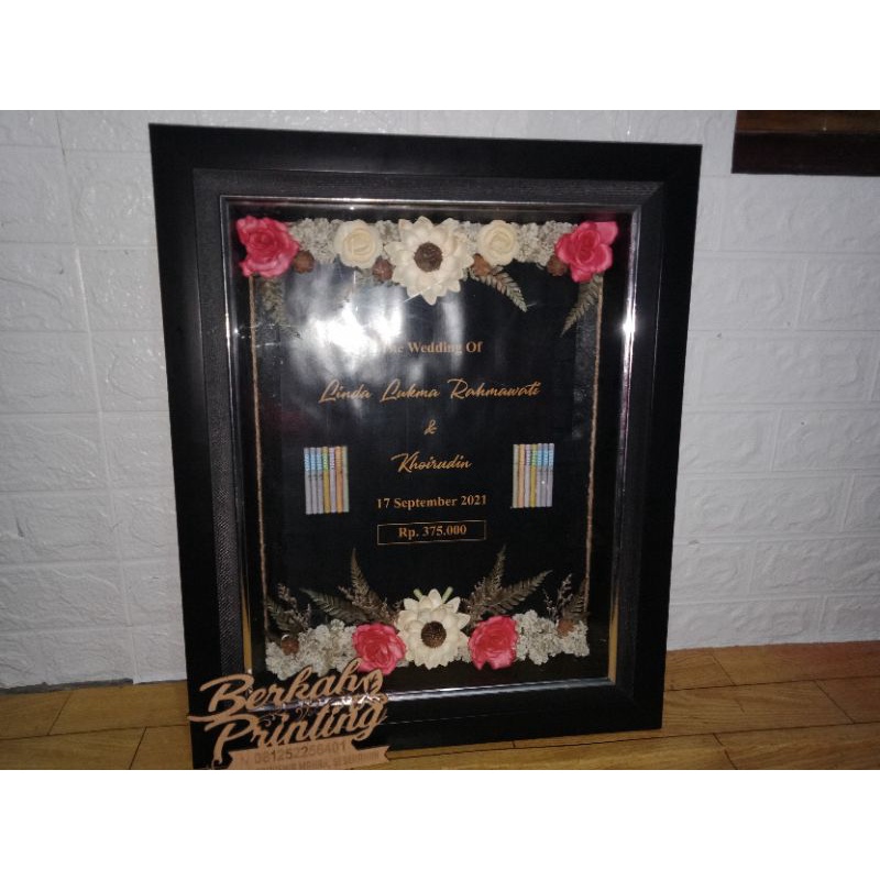 Mahar Rustic Pernikahan/Pigora Mahar Rustic