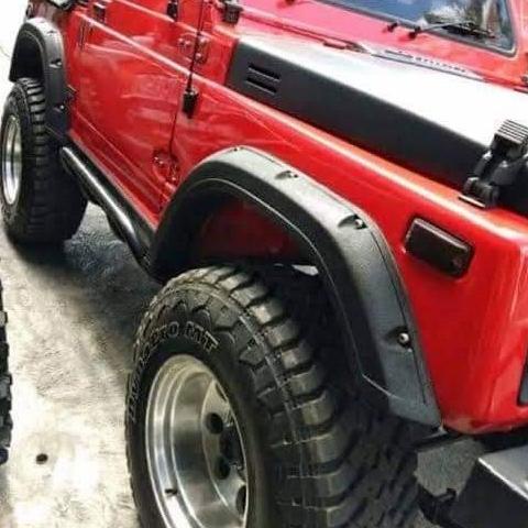 Over Fender Jimny Katana Model Kotak Samurai