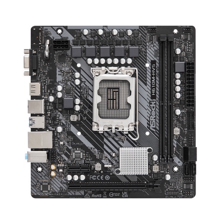 ASRock H610M-HVS (LGA1700, H610, DDR4, USB3.2, SATA3)