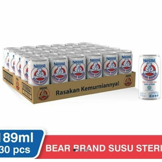 

[COD] susu steril bear brand 189ml/Nestle [COD]