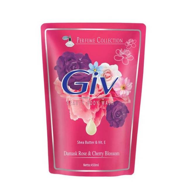 Giv body wash 450 ml  sabun cair  giv