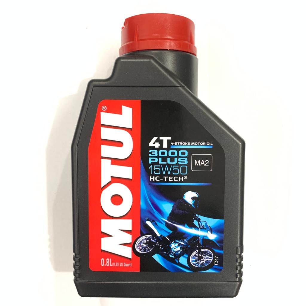 OLI MOTUL 3000 PLUS 15W50 800ML HCTECH ORIGINAL MOTUL UNTUK BEBEK