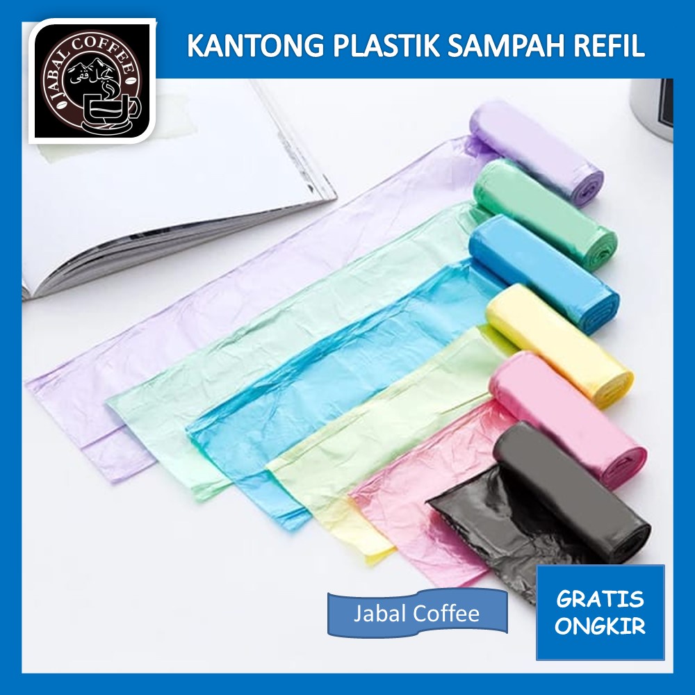 Kantong Plastik Kotoran / Kantong Plastik Sampah Refill / Kantong Plastik Warna