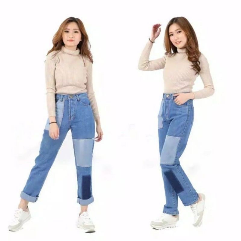 CELANA BOYFRIEND BRIONA / CELANA JEANS BOYFRIEND WANITA / BOYFRIEND JEANS WANITA