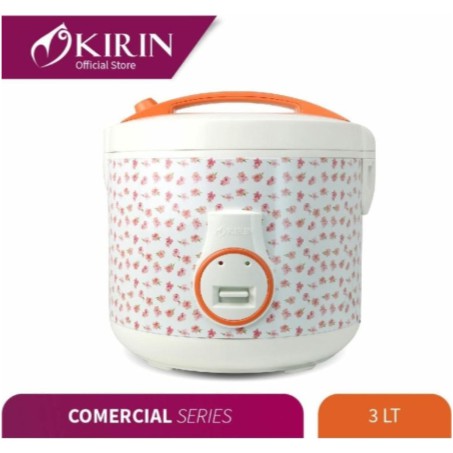 Kirin Rice Cooker / Magic Com 3 Liter KRC-188 KRC188 PROMO GARANSI