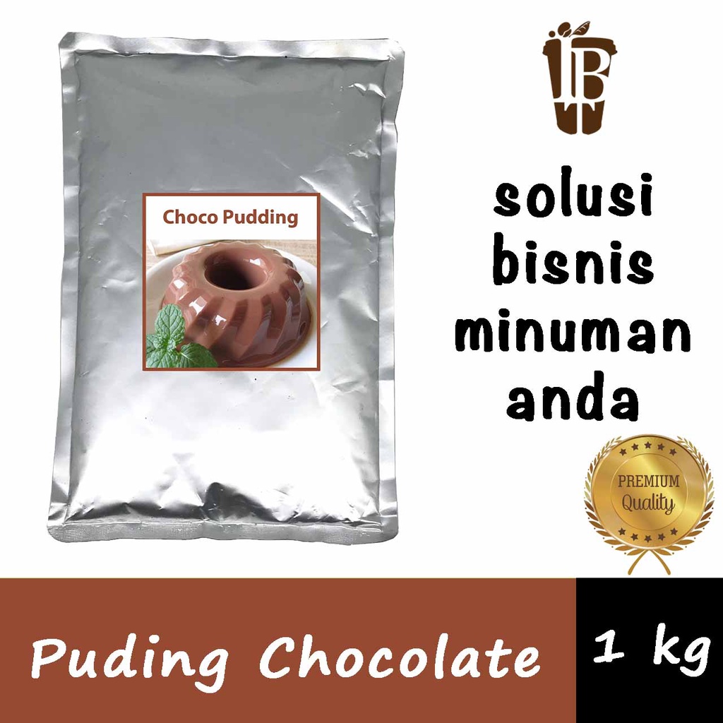 

Bahan Puding Bubuk Coklat. Chocolate Silky Pudding Powder. Asli Taiwan