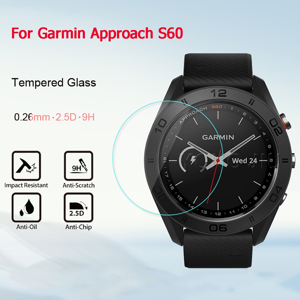 Pelindung Layar Tempered Glass Untuk Garmin Approach S60 Garmin Approach S 60 9h 2.5d