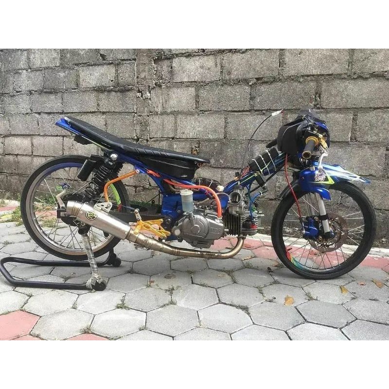 Knalpot pekajaman Muffler Original Jogja Jupiter z  110cc 115 cc130 cc 200 cc Stainless original rac