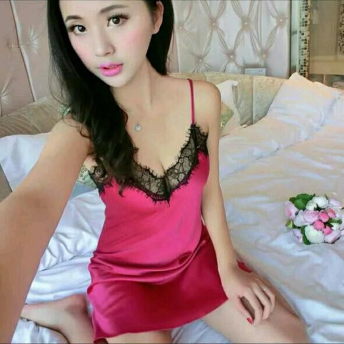 Daster Sexy Dress Sexy Baju Tidur Sexy Size Jumbo L XL XXL