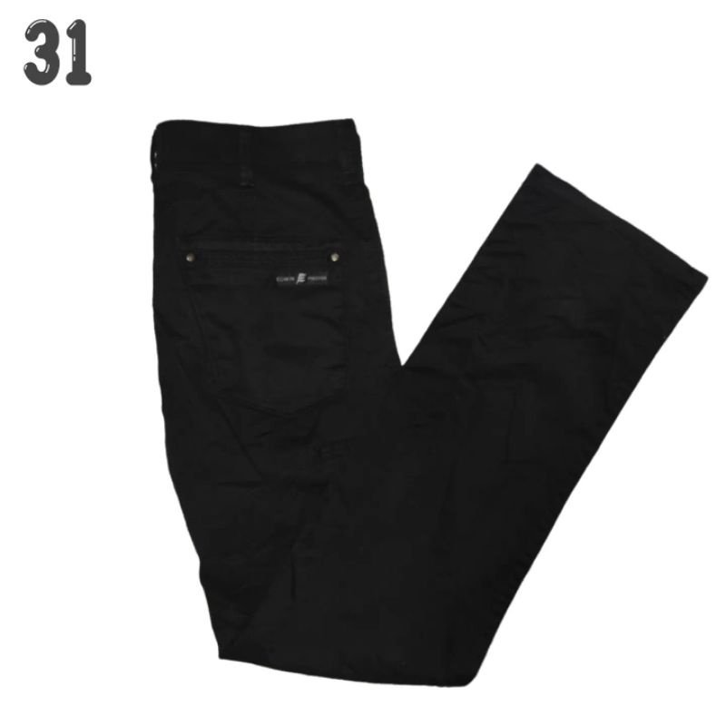Celana Chino Edwin Second Original ( Hitam )