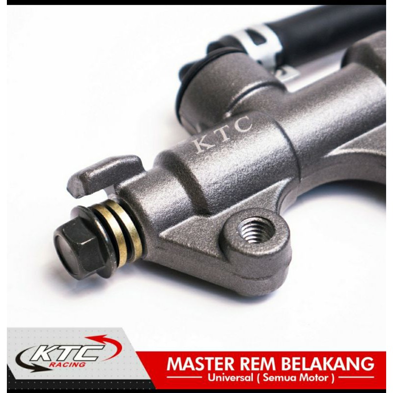 Master rem belakang KTC RACING - Tonjokan Rem Belakang Ktc Racing Original