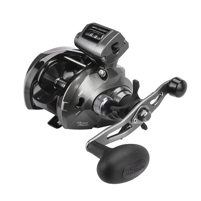 Starsfishing Reel BC Okuma Convector 163DLX, 354DLX Low Profile Line Counter baitcasting rell bandel