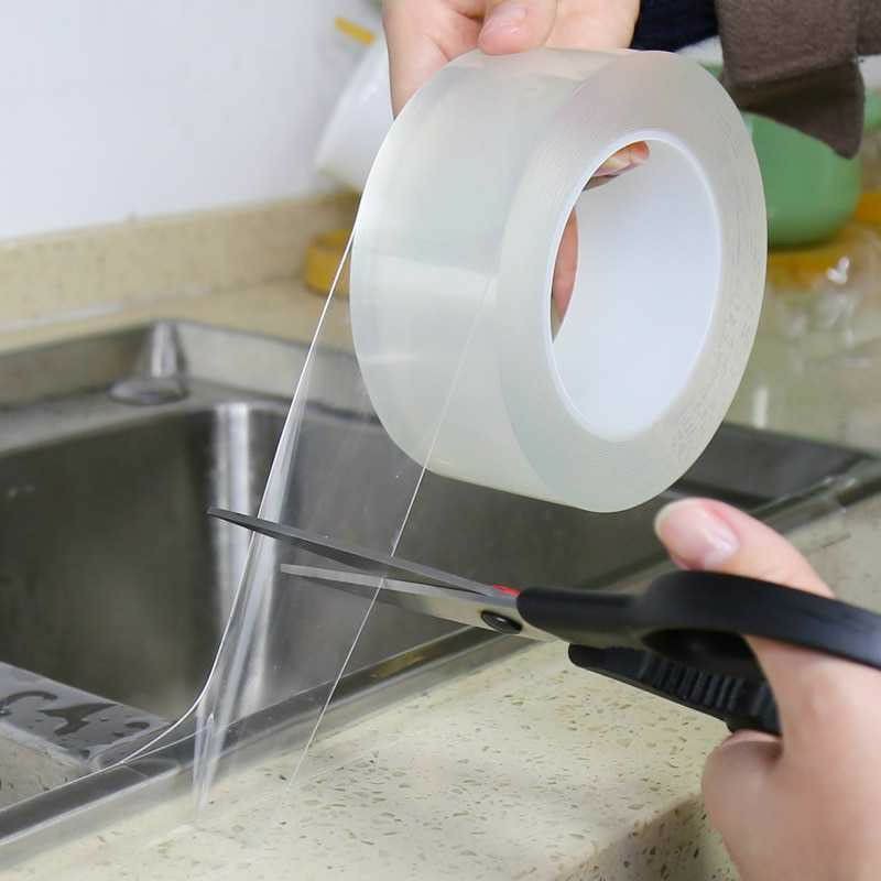 Taffware Lakban Waterproof Dapur Kitchen Sink Seal Tape 3 Meter