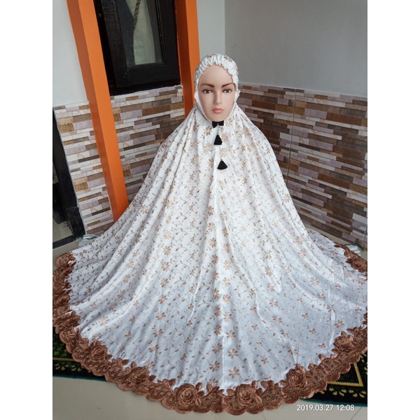 MUKENA BORDIR TIMBUL PUNGGUNG