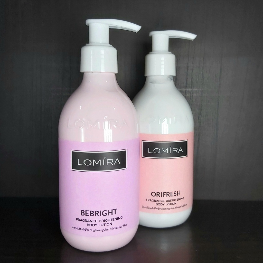 ✨ AKU MURAH ✨LOMIRA BODY LOTION '' BEBRIGHT FRAGRANCE '' 300ml BPOM