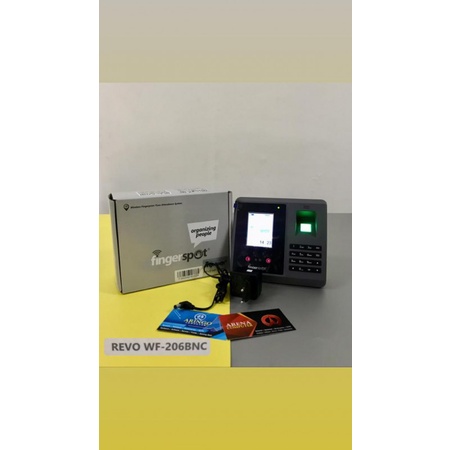 Office Equipment FingerSpot REVO WF-206BNC Wifi -Baterai - LAN- USB - Sidik Jari - Wajah- 2000user