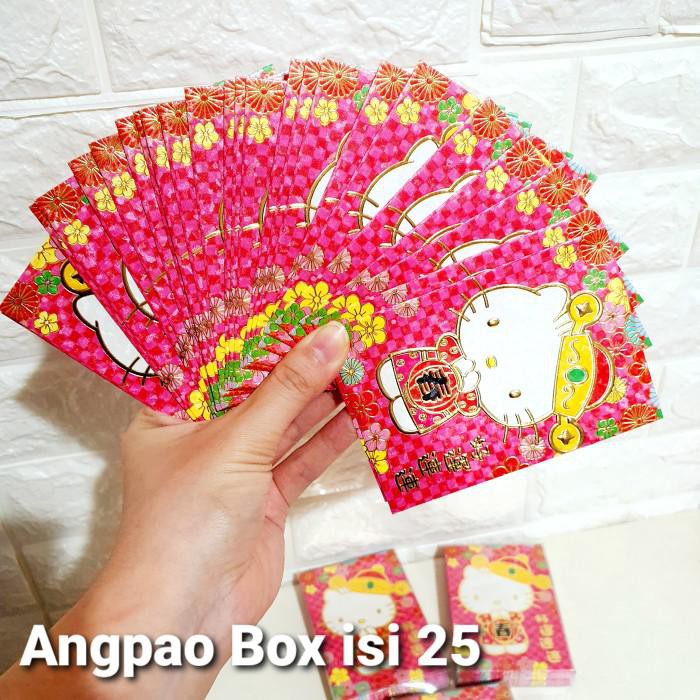 

ANGPAO HELLO KITTY ISI 25 ANGPAO ANAK ULTAH TAHUN BARU IMLEK MURAH