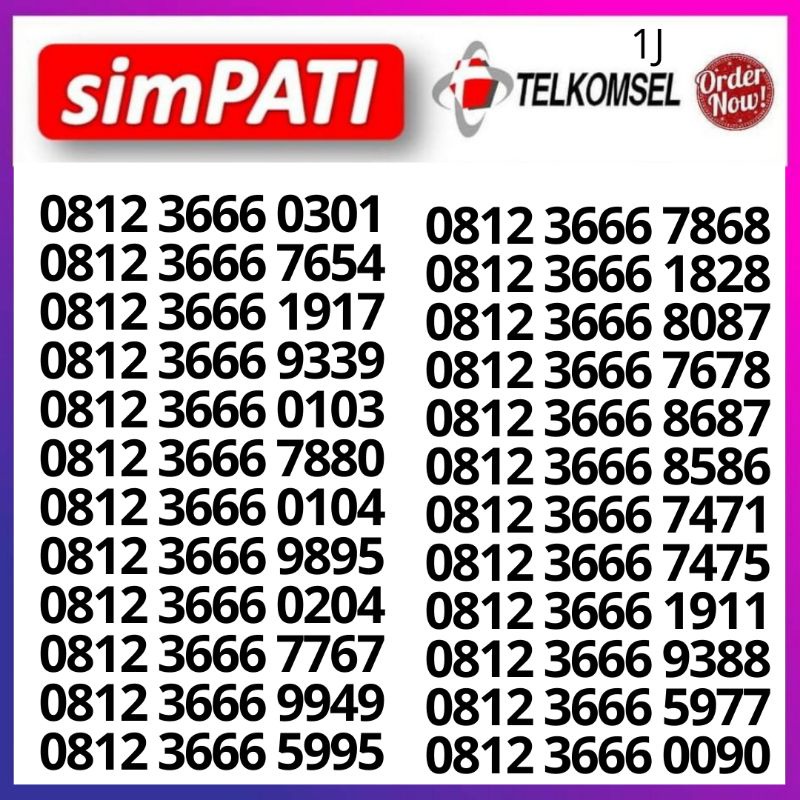 Nomor Cantik Simpati Telkomsel