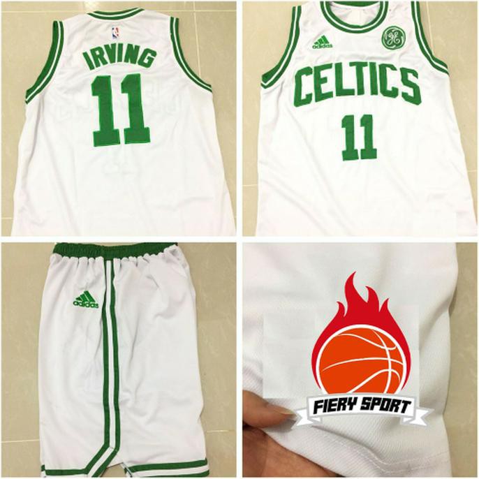 Sale Jersey Basket Nba Boston Celtic Home Kyrie Irving White