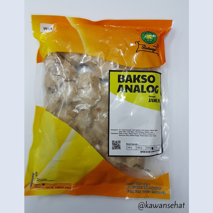 

Baso Urat Vegetarian | Baso Analog Jamur