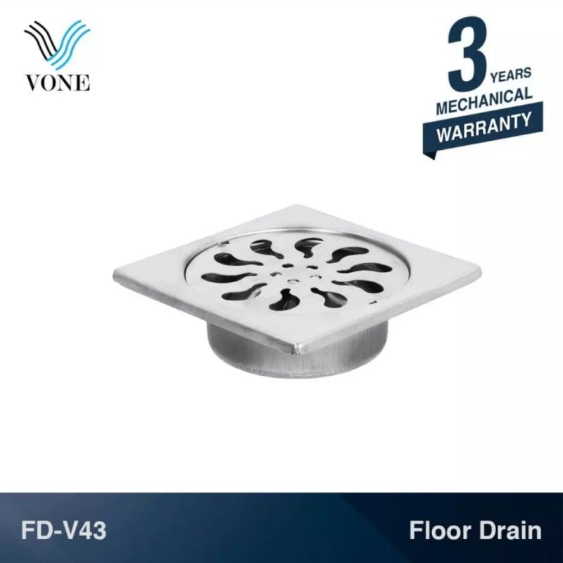 Jual VONE FD-V43 FLOOR DRAIN STRAINER ,SARINGAN GOT PEMBUANGAN