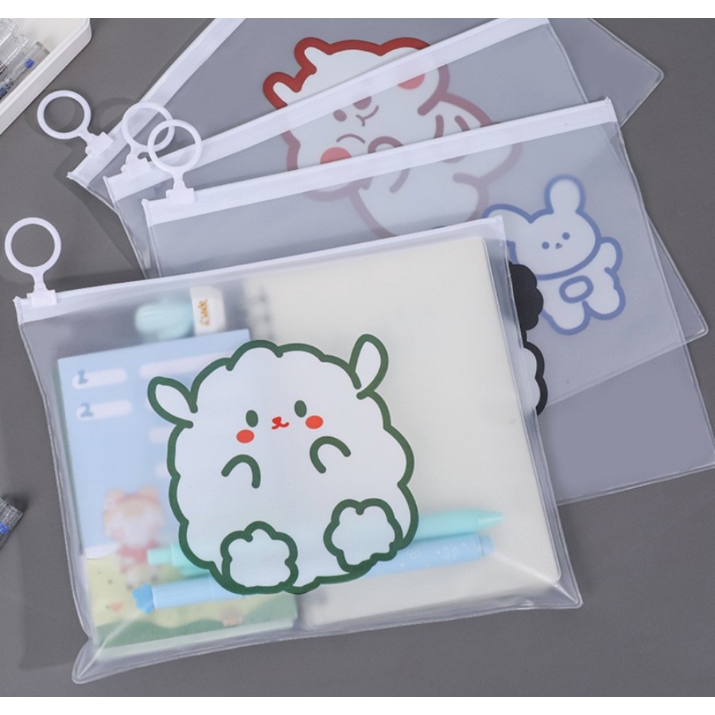

TEMPAT PENSIL ZIPLOCK KANTONG ZIP CUTE KOREAN STYLE