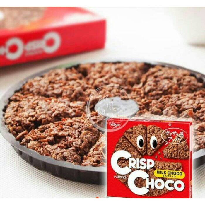 

Nissin Crisp Choco Cisco Crisps Choco Milk Japan Snack Coklat