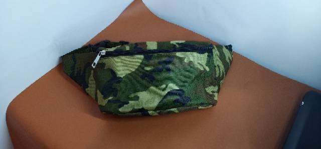 waistbag anak tas wanita pria waistbag kanvas printing taspinggang pria wanita tas slempang slingbagkonveksi army loreng