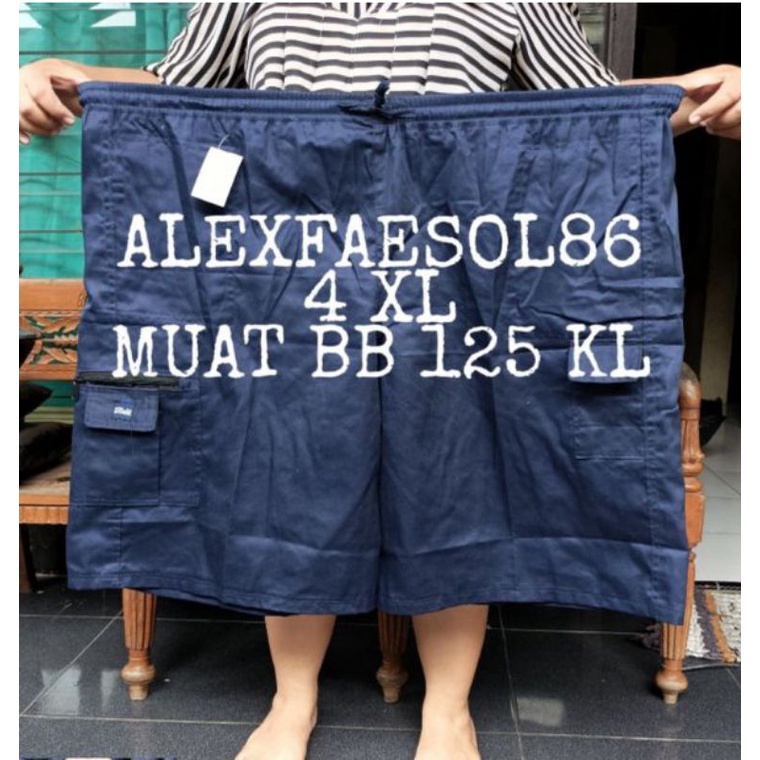 KOLOR BIG SIZE 4 XL/KOLOR SUPER JUMBO BAHAN DRIL JOVA TEBAL MUAT BB 125 KL